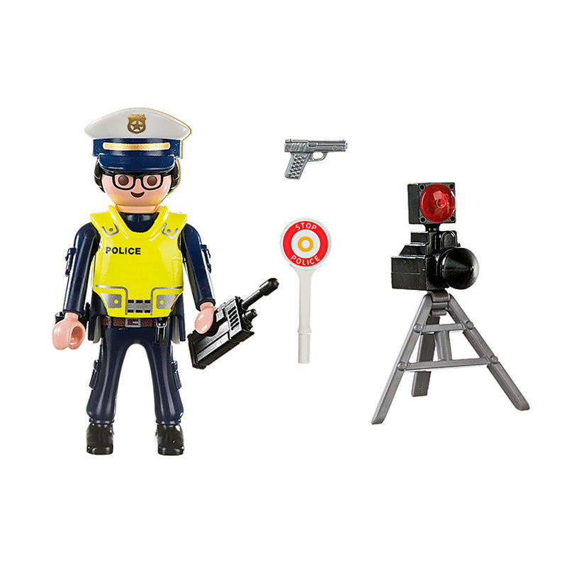 Playmobil 70305 Politieman met Flitscontrole - ToyRunner