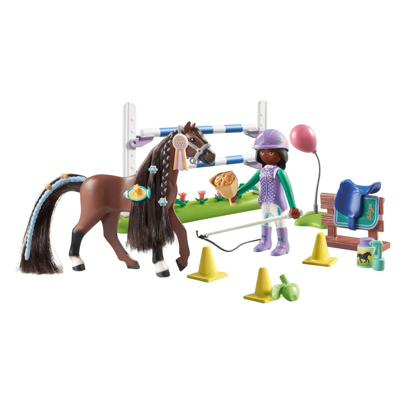Playmobil 71355 Horses of Waterfall Speelset Zoe en Blaze