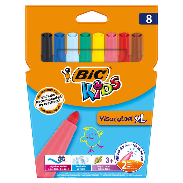 BIC Kids Visacolor XL, 8st. - ToyRunner