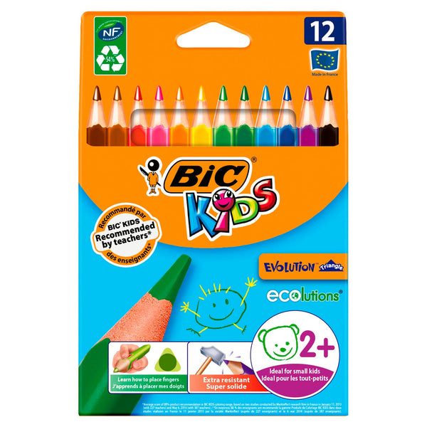 BIC Kids ECOlutions Evolution Triangle, 12st. - ToyRunner