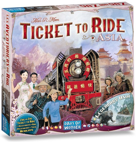 Ticket to Ride Azië Bordspel - ToyRunner
